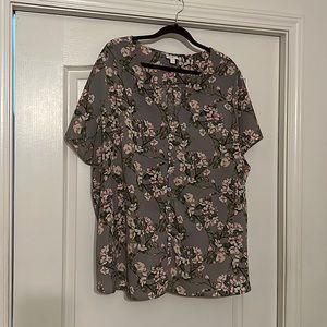 Lularoe 3x Shannah top (floral)